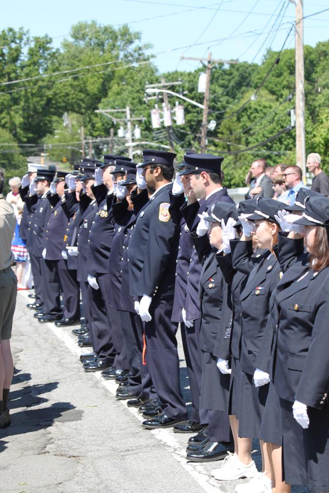 Memorial Day 2013. The Nanuet Fire Department helps remember all of those who made the ultimate sacrifice to our great nation.
Photo by Vincent P. Tuzzolino